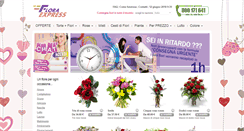 Desktop Screenshot of floraexpress.it